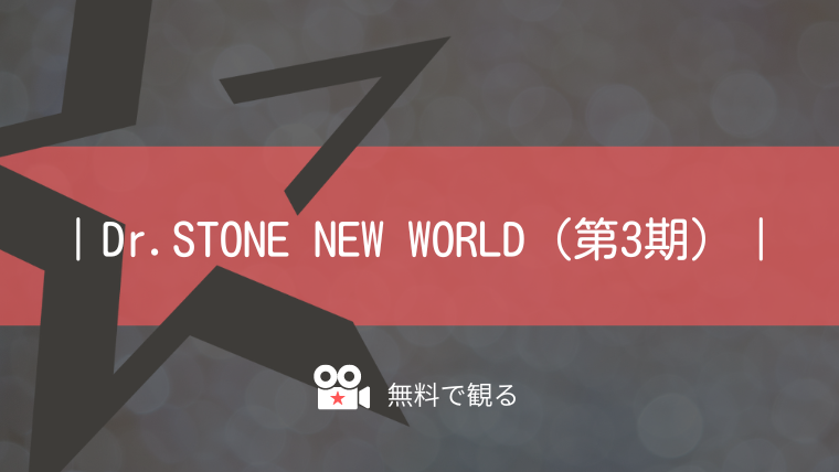 Dr.STONE NEW WORLD（第3期）